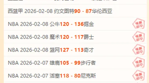 今日NBA6中5精选信心篮球推荐：3场赛事解析